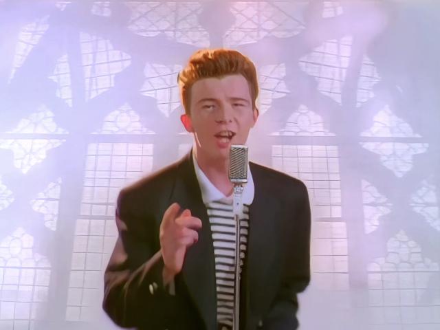 You can now 'rickroll' your friends in HD with a remastered version of Rick  Astley's 'Never Gonna Give You Up