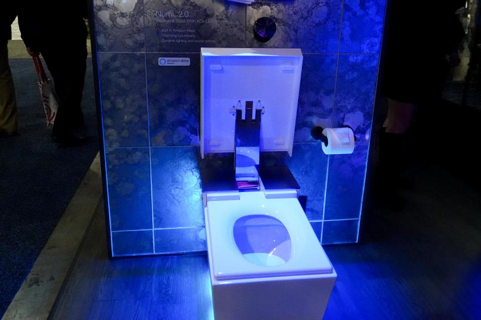 The $8,000 Kohler Numi toilet is Alexa enabled