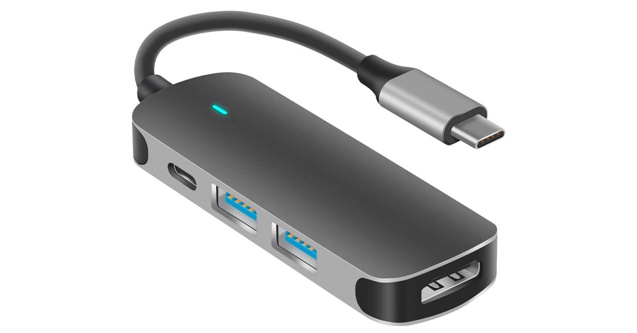 Adaptador USB-C multipuerto. Foto: Amazon