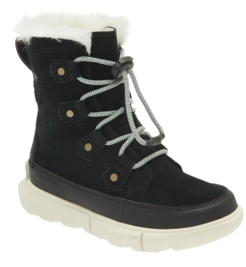 SOREL Explorer Waterproof Faux Fur Lined Boot