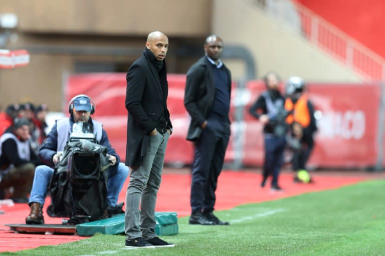 Henry and Vieira were facing each other as coaches for the first time