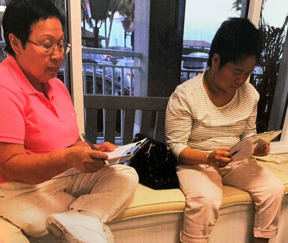 Supee Spindler (left), seen in an undated image, was separated from her mentally disabled daughter, Nisarat Jittasonthi, by federal officials investigating a complaint of labor trafficking in February 2021. No charges have been filed.