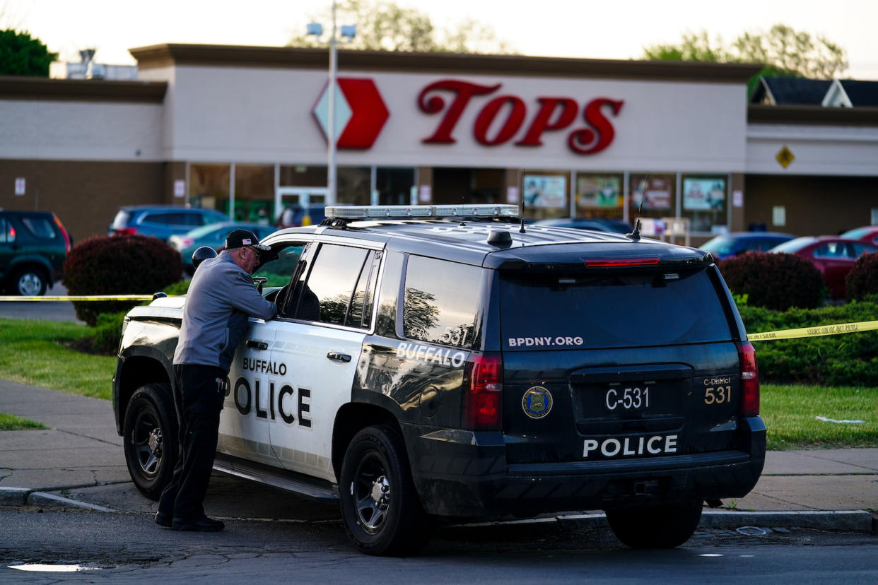 Buffalo Supermarket Shooting - Credit: (AP Photo/Matt Rourke)