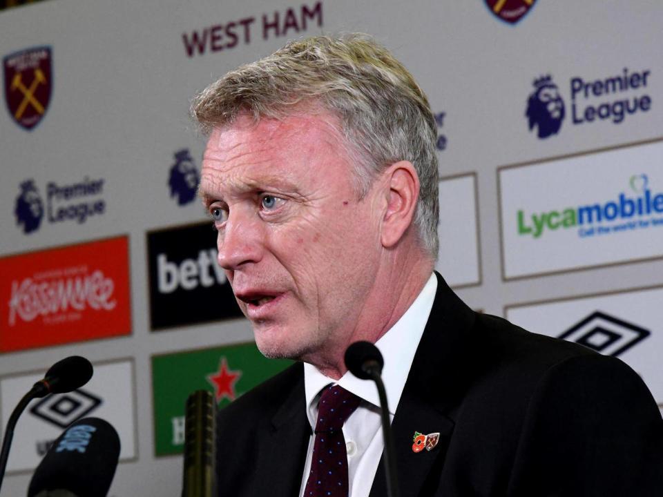 David Moyes has been tasked with turning West Ham's season around (Getty)