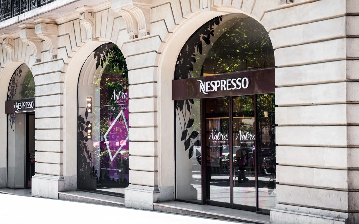 Customer left feeling "sick" after Nespresso employee tells her she's "forced" to wear red lipstick. [Photo: Getty]