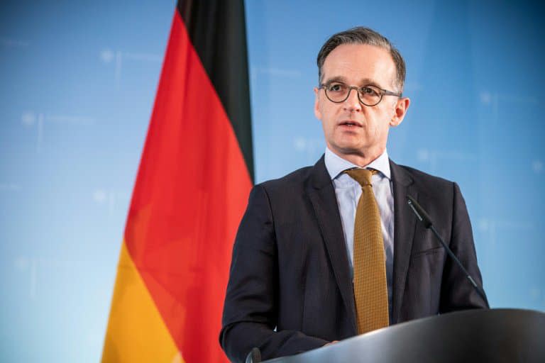 Le ministre allemand des Affaires étrangères Heiko Maas lors d'une conférence de presse le 5 juin 2020 à Berlin - Michael Kappeler © 2019 AFP