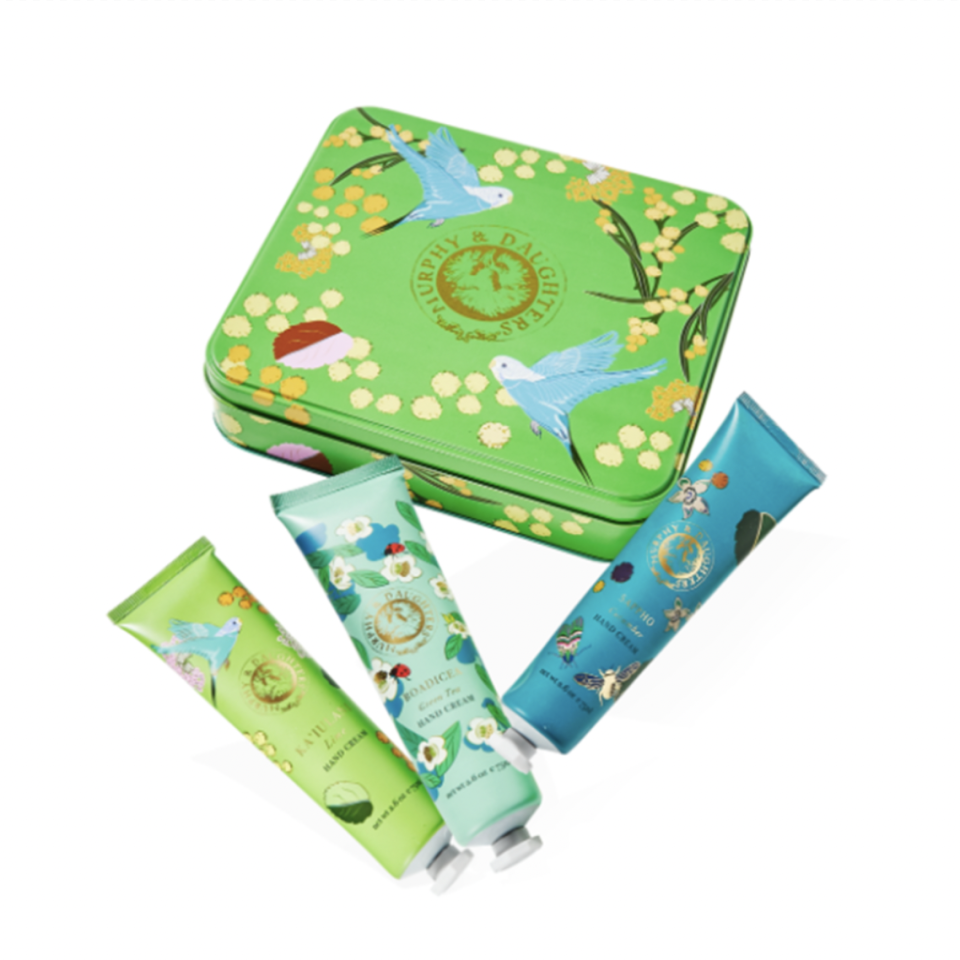 4) 3 Hand Creams Gift Set