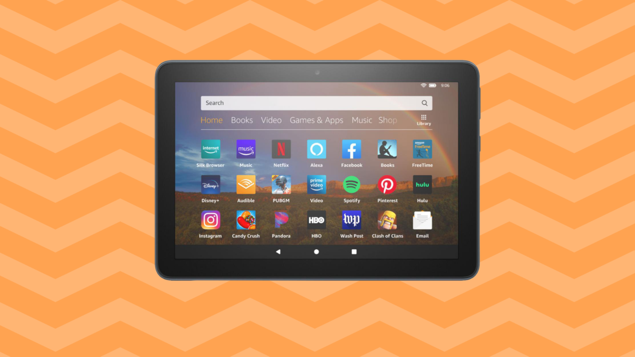 Save nearly 30 percent on this Fire HD 8 tablet. (Photo: Amazon)