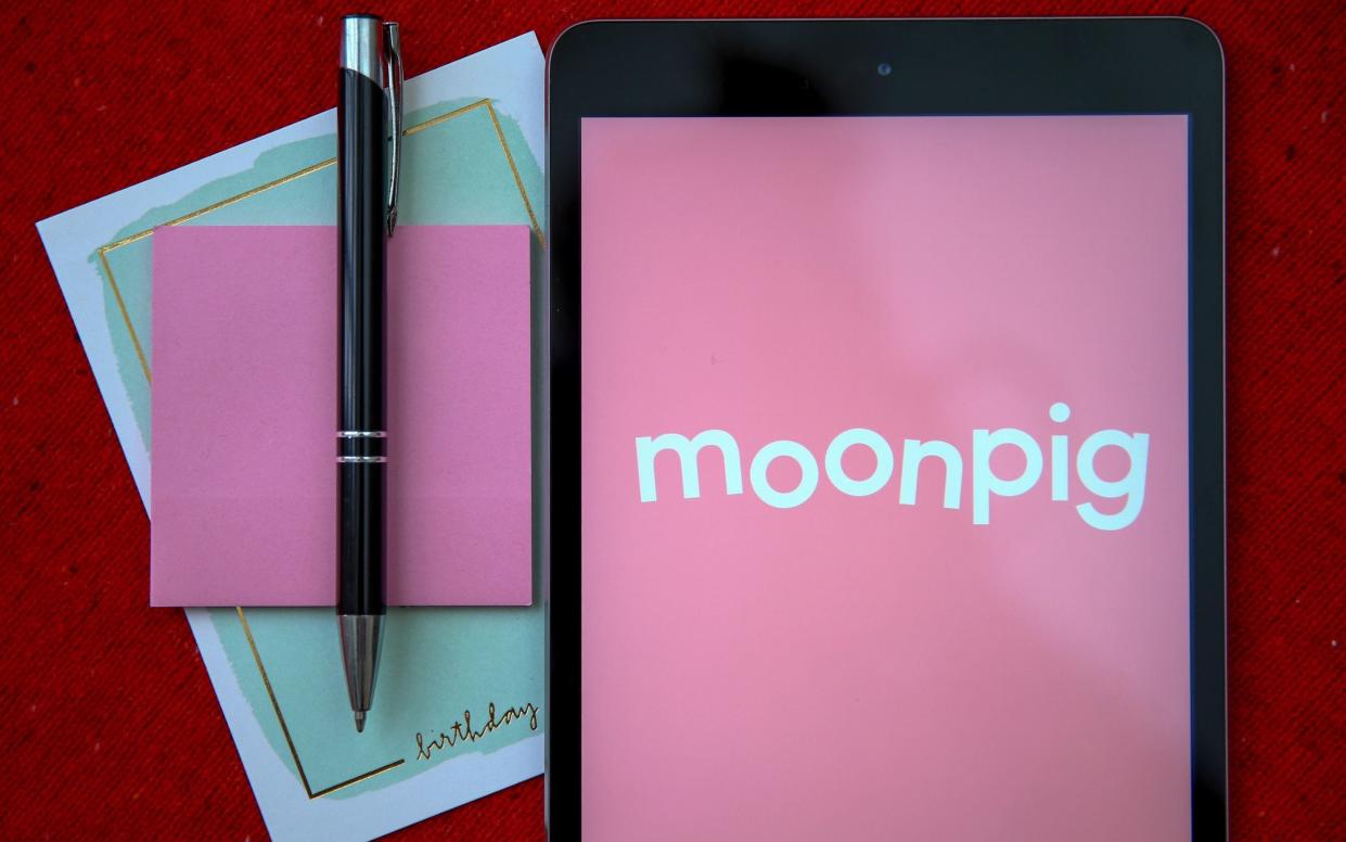 Moonpig shares rose after it revealed profits jumped by a third