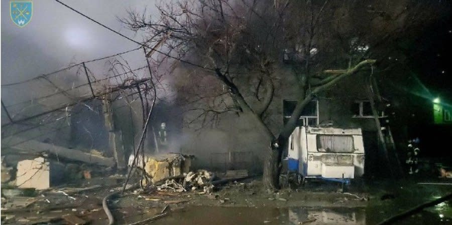 Consequences of Russia's attack in Odesa