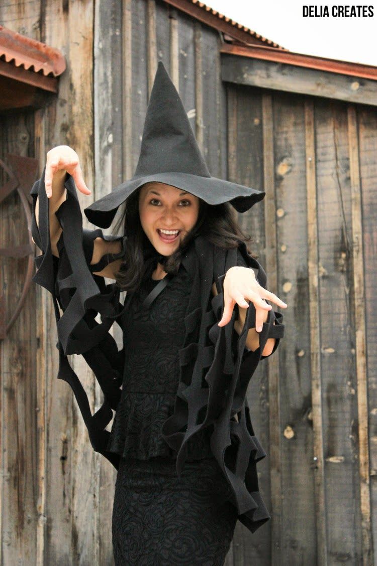 Witch in Webbed Cape