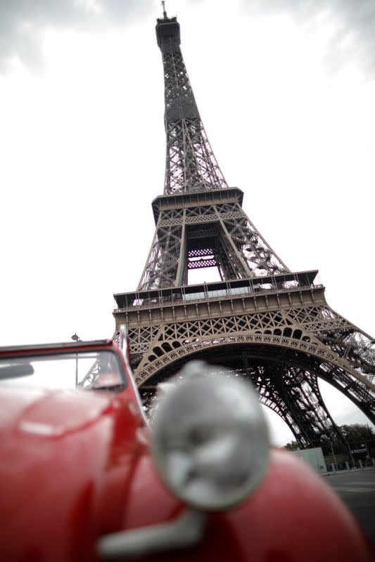 Paris iconic 2CV tours feel brunt of COVID-19 impact on tourism