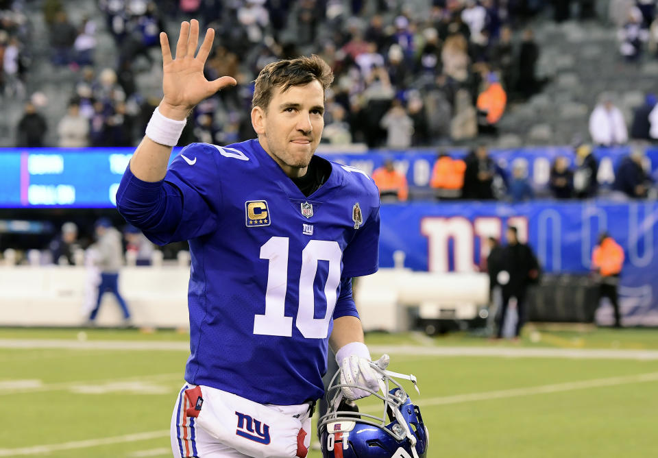 After a great Giants career, it’s past time for the Giants to accept Eli Manning can no longer be at the center of their quarterback plans. (Photo by Steven Ryan/Getty Images)