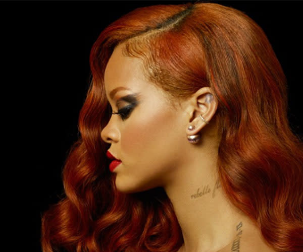 Rihanna en… rousse