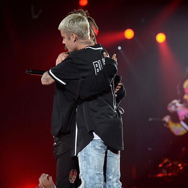 We want more Justin and Jaden on stage! Image: Getty