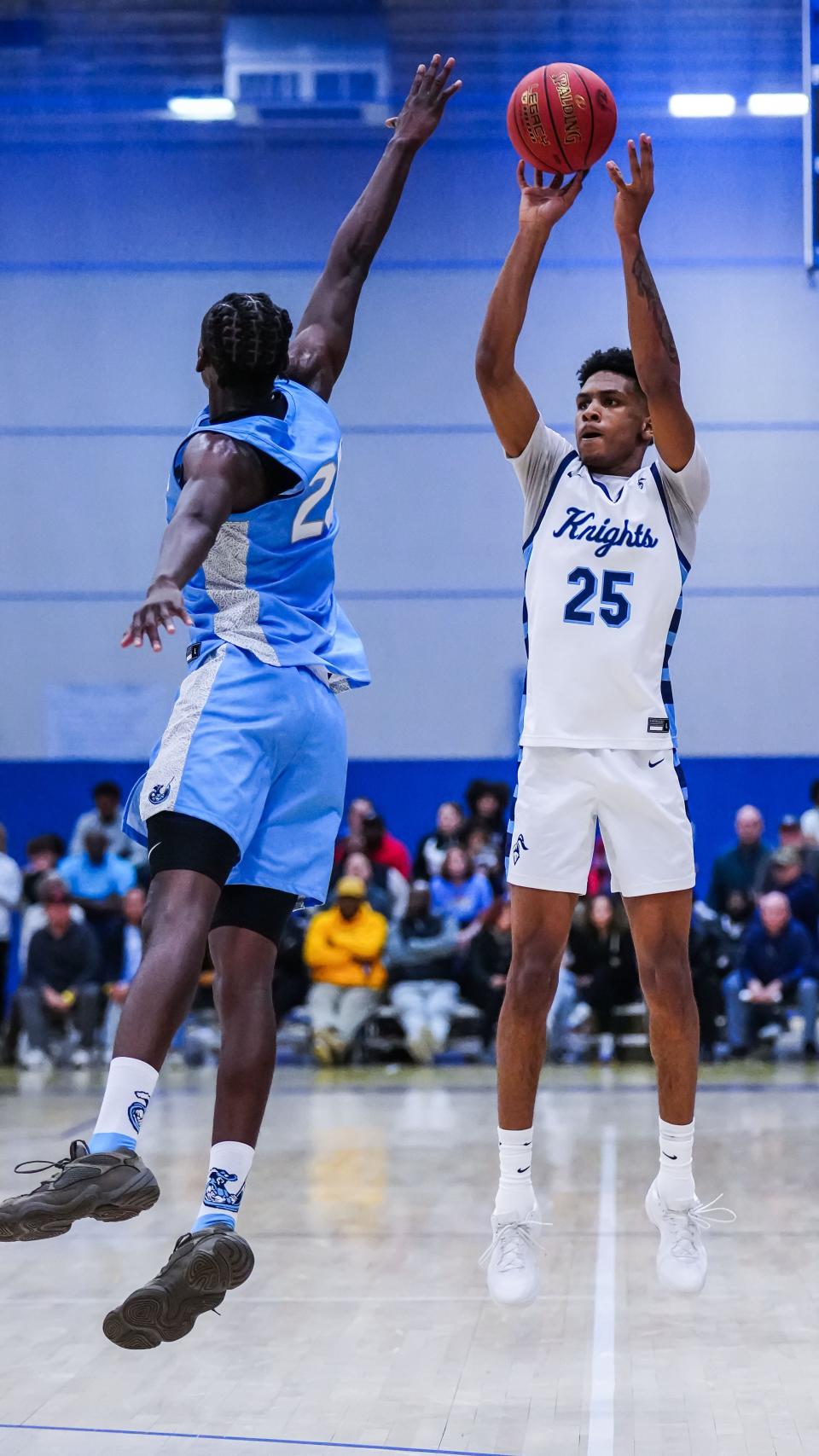 Nicolet junior Davion Hannah almost led an upset of then-two-time defending Division 2 state champion Pewaukee in last year's semifinals. Can the Knights pull it off this time as a No. 4 seed against undefeated Wisconsin Lutheran?