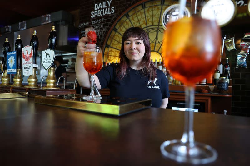 The Black Dog pub, claimed to have been referenced in lyrics in the song The Black Dog by Taylor Swift, in London