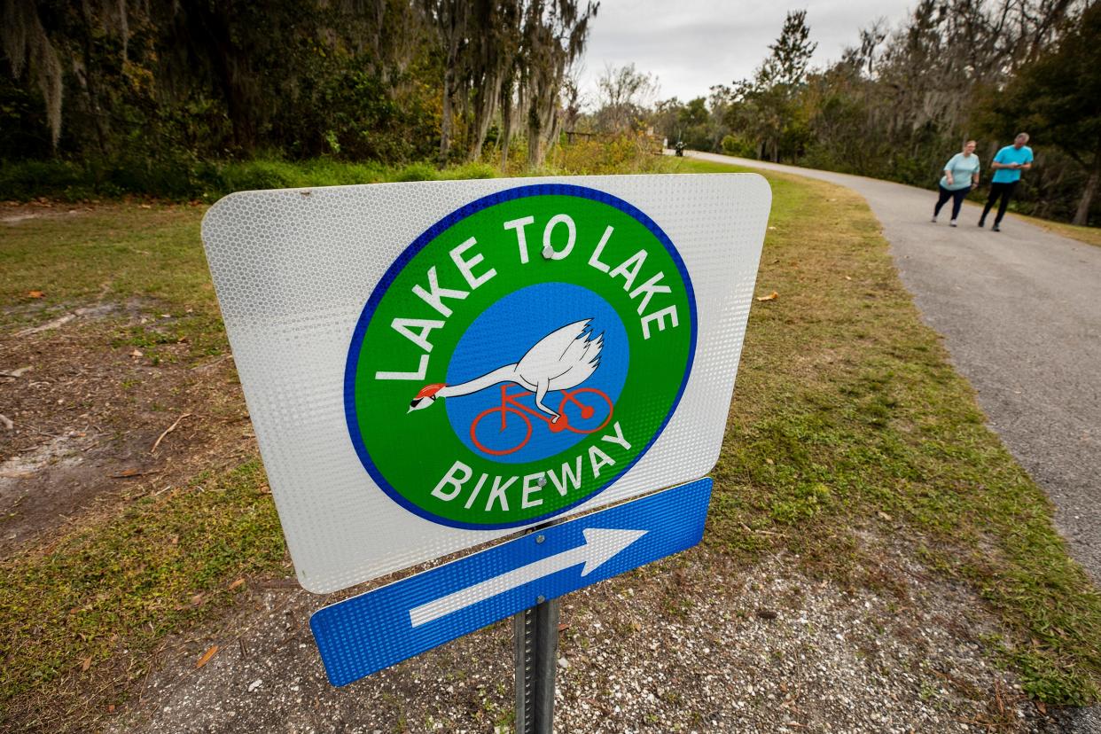 Lakeland is ready to start the final leg of its Three Parks Trail, the unfinished section begins just north of the YMCA on Cleveland Heights Boulevard, then heads south to Westover Street and east to Peterson Park, connecting with the Lake to Lake Bikeway.