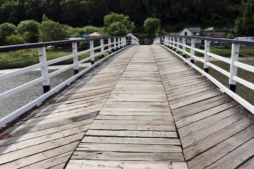 Penmaenpool toll bridge near Dolgellau