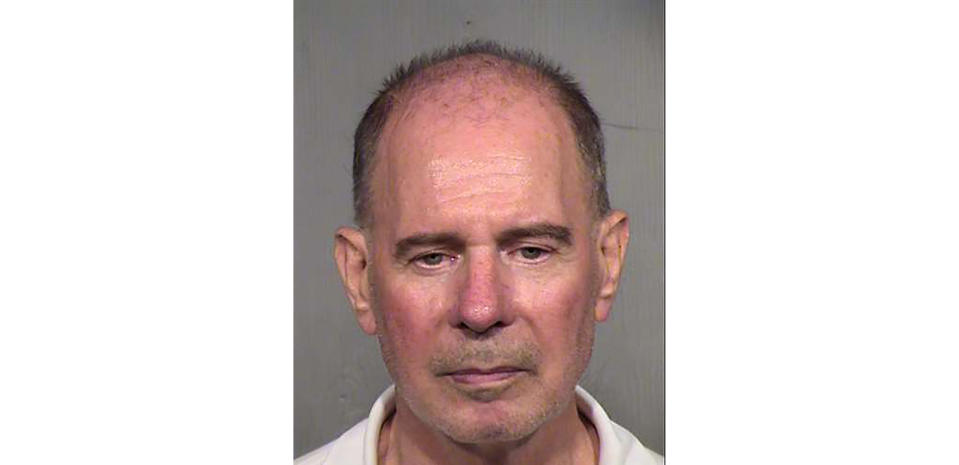 This undated photo provided by the Maricopa County Sheriff's Office shows Joseph Henn, a former Catholic priest charged in Arizona with molestation of a child. A lawsuit filed Monday, Feb. 10, 2020, against the Roman Catholic Diocese of Phoenix alleged that Henn had sexually abused a girl at a parish in Phoenix about 40 years ago. (Maricopa County Sheriff's Office via AP)