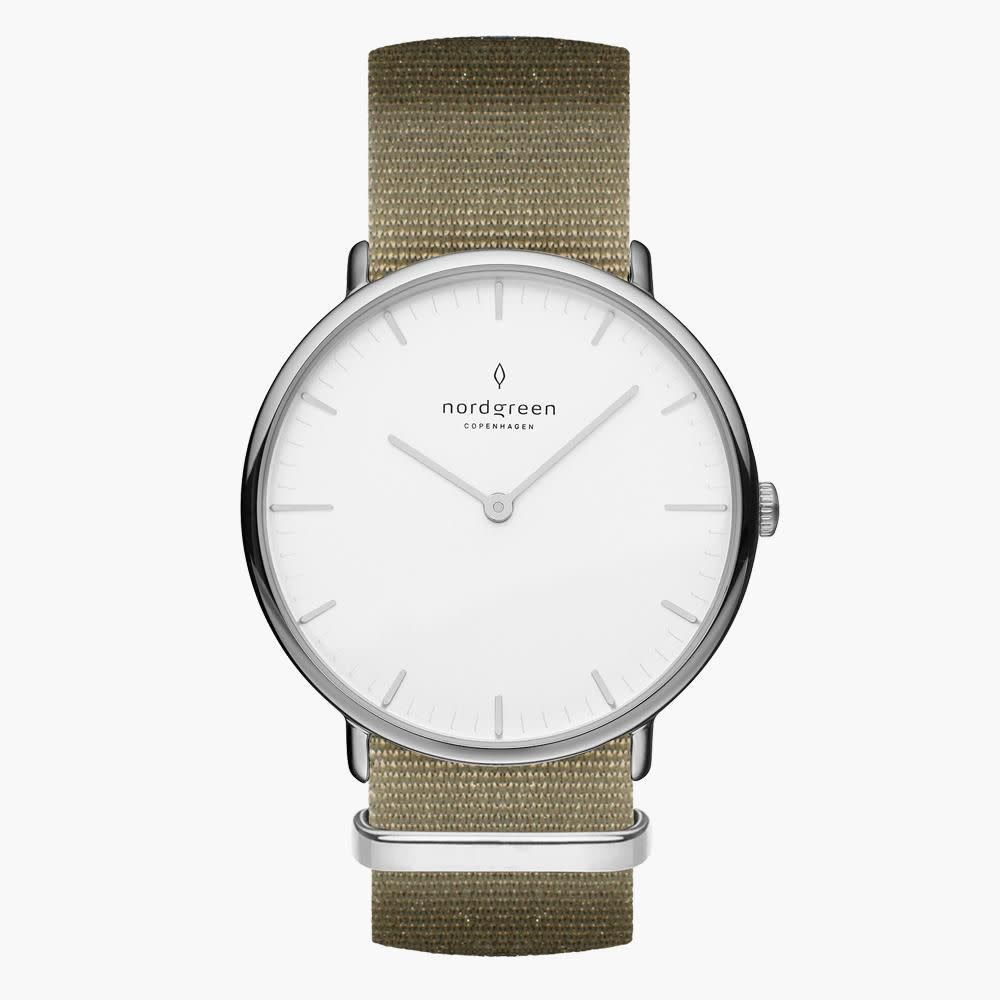 <p><a href="https://go.redirectingat.com?id=74968X1596630&url=https%3A%2F%2Fnordgreen.com%2Fproducts%2Fnative-white-dial-olive-green-nylon-watch-strap%3Fvariant%3D30602954997823&sref=https%3A%2F%2Fwww.seventeen.com%2Flove%2Fdating-advice%2Fadvice%2Fa2070%2Fbirthday-gift-ideas-boyfriend%2F" rel="nofollow noopener" target="_blank" data-ylk="slk:Shop Now;elm:context_link;itc:0;sec:content-canvas" class="link rapid-noclick-resp">Shop Now</a></p><p>Native White Dial - Olive Green Nylon</p><p>$169.00</p><p>nordgreen.com</p>