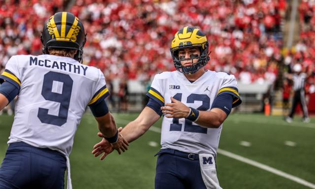 Michigan football's Aidan Hutchinson, David Ojabo shine at combine