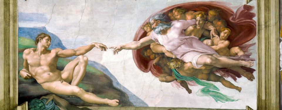 "The Creation of Adam."