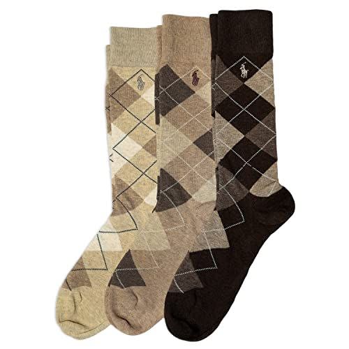 Argyle Dress Crew Socks