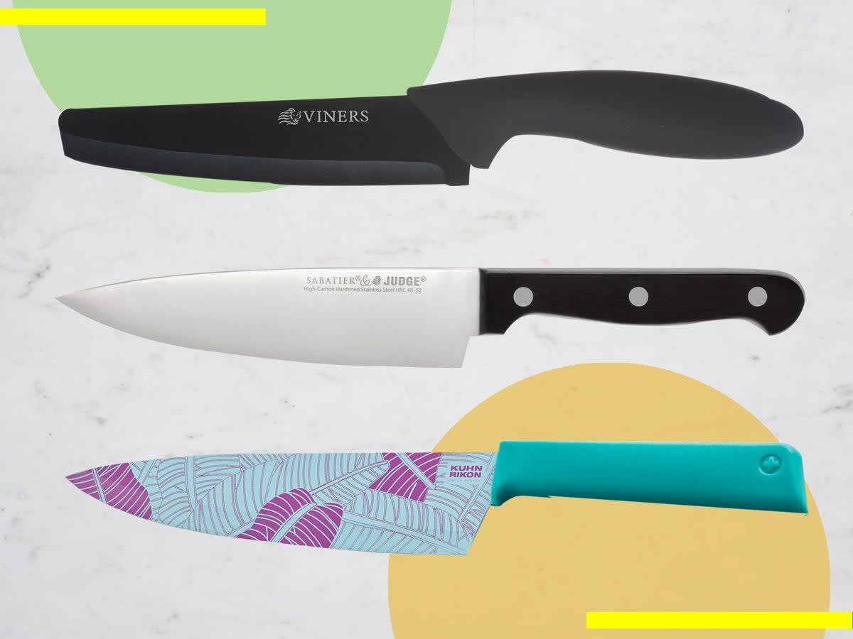 Serious home cooks might want to consider fish or boning knives, which can be used for filleting and breaking down larger joints of meat  (iStock/The Independent)