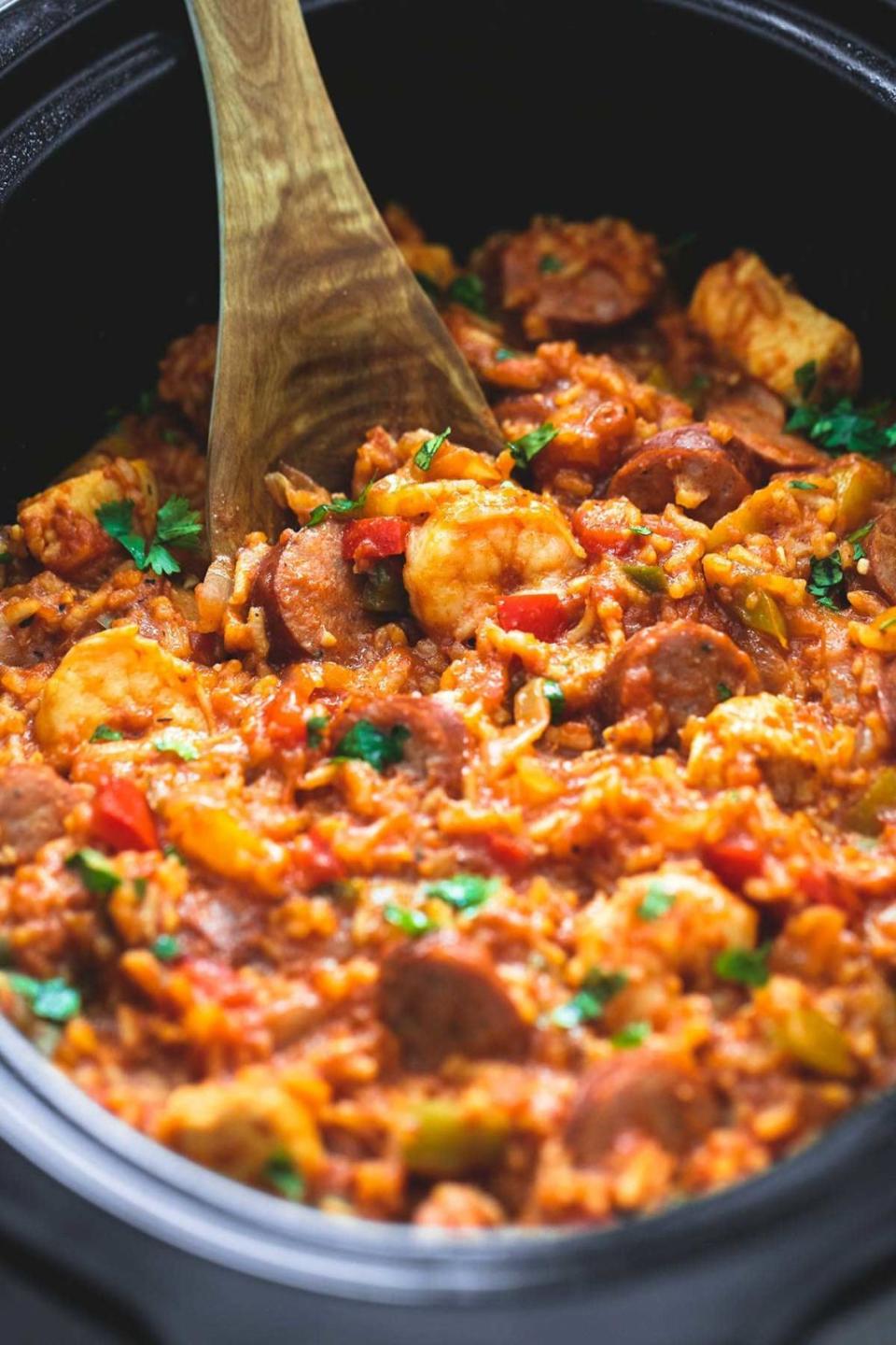 Slow-Cooker Jambalaya