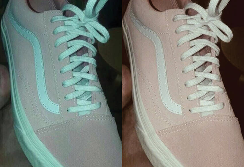 The internet is full-on fighting over the color of these sneakers