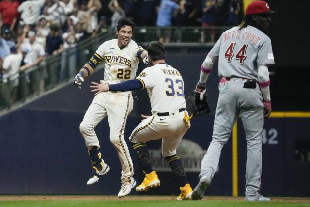 Brewers' Yelich returns from injured list to face Royals - The San