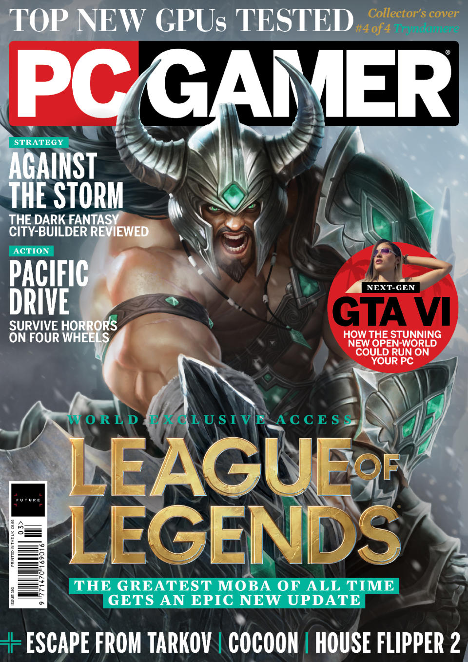 League of Legends PC Gamer magazine