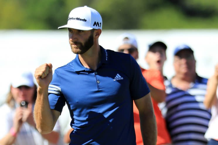 Dustin Johnson is cruising in Austin. (Getty Images)