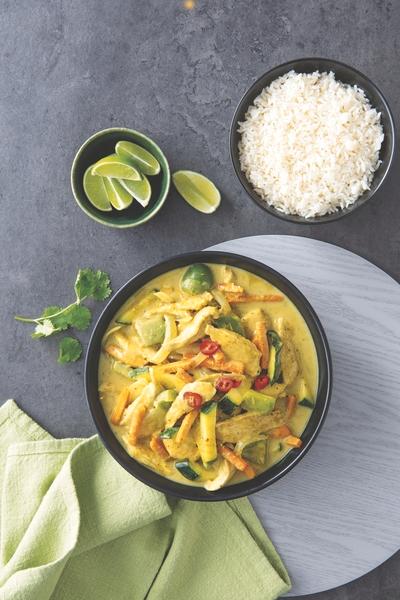 Aldi Green Thai Curry meal kit