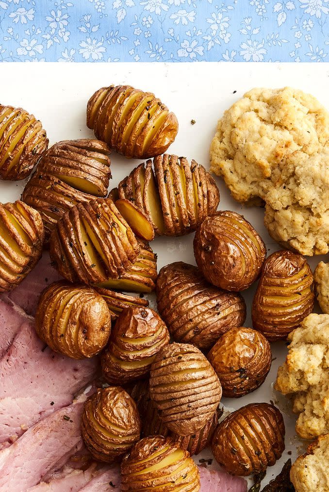 rosemary hasselback potatoes