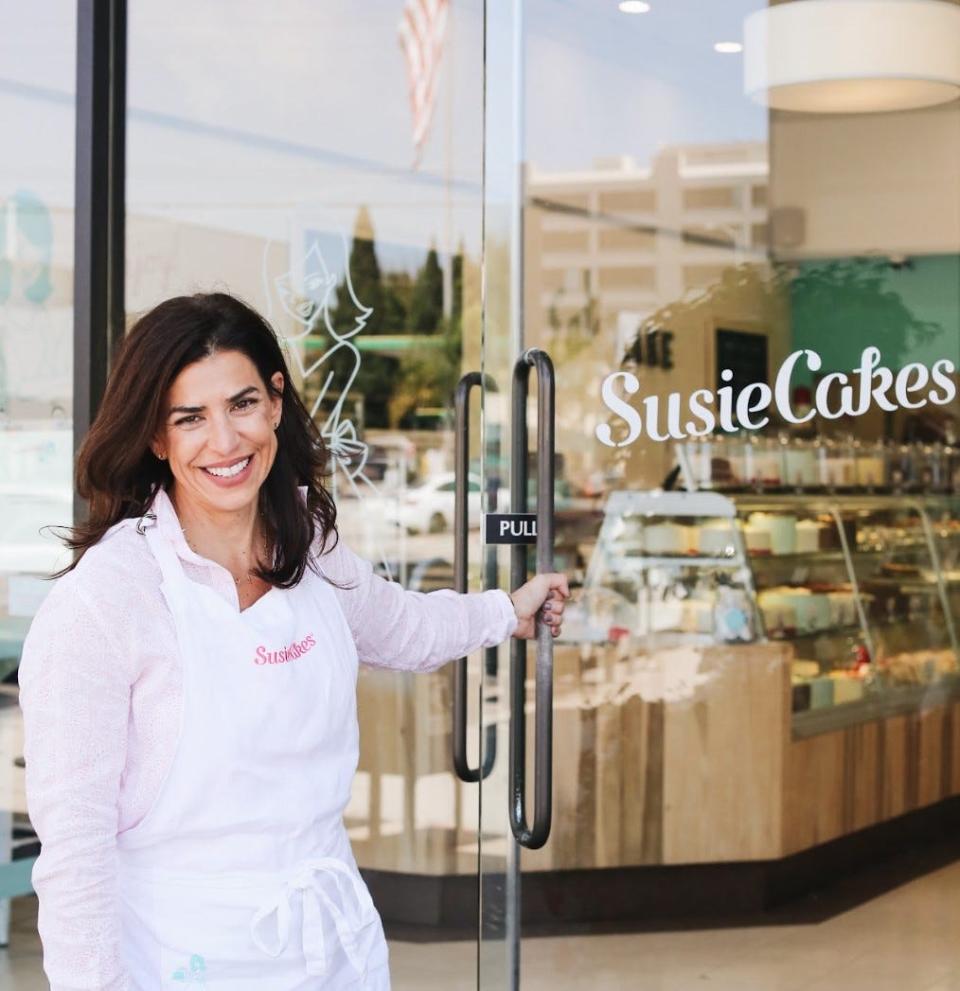 Susan Sarich is the founder and CEO of SusieCakes, a bakery with locations in California, Texas and Tennessee.