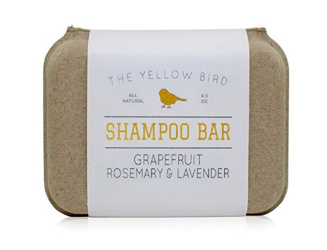 For the traveler who prioritizes practicality, gift them a natural shampoo bar they can use literally anywhere, anytime. <strong><a href="https://www.amazon.com/Shampoo-Grapefruit-Rosemary-Lavender-Ingredients/dp/B073X7M383?th=1" target="_blank" rel="noopener noreferrer">Get this grapefruit, rosemary and lavender scent here</a></strong>.&nbsp;