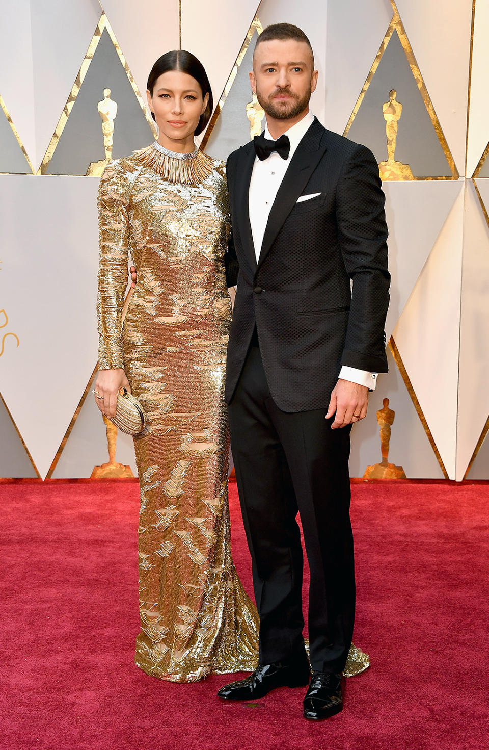 <p>Jessica Biel and Justin Timberlake attend the 89th Annual Academy Awards at Hollywood & Highland Center on February 26, 2017 in Hollywood, California. (Photo by Steve Granitz/WireImage) </p>