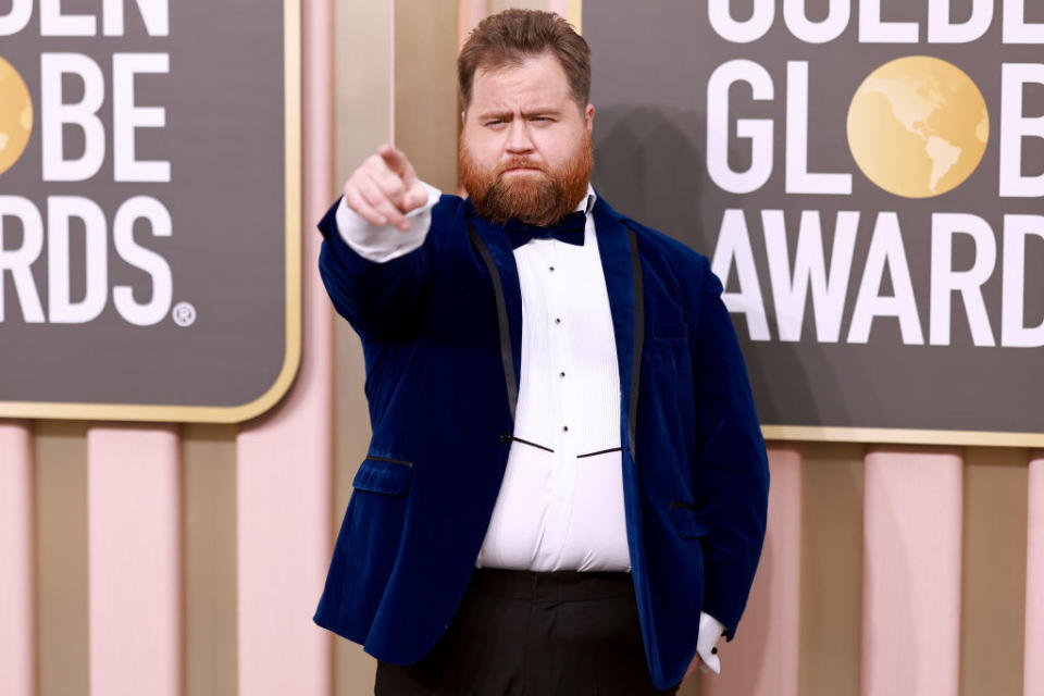 Paul Walter Hauser attends the 80th Annual Golden Globe Awards on Jan. 10 in Beverly Hills, California.