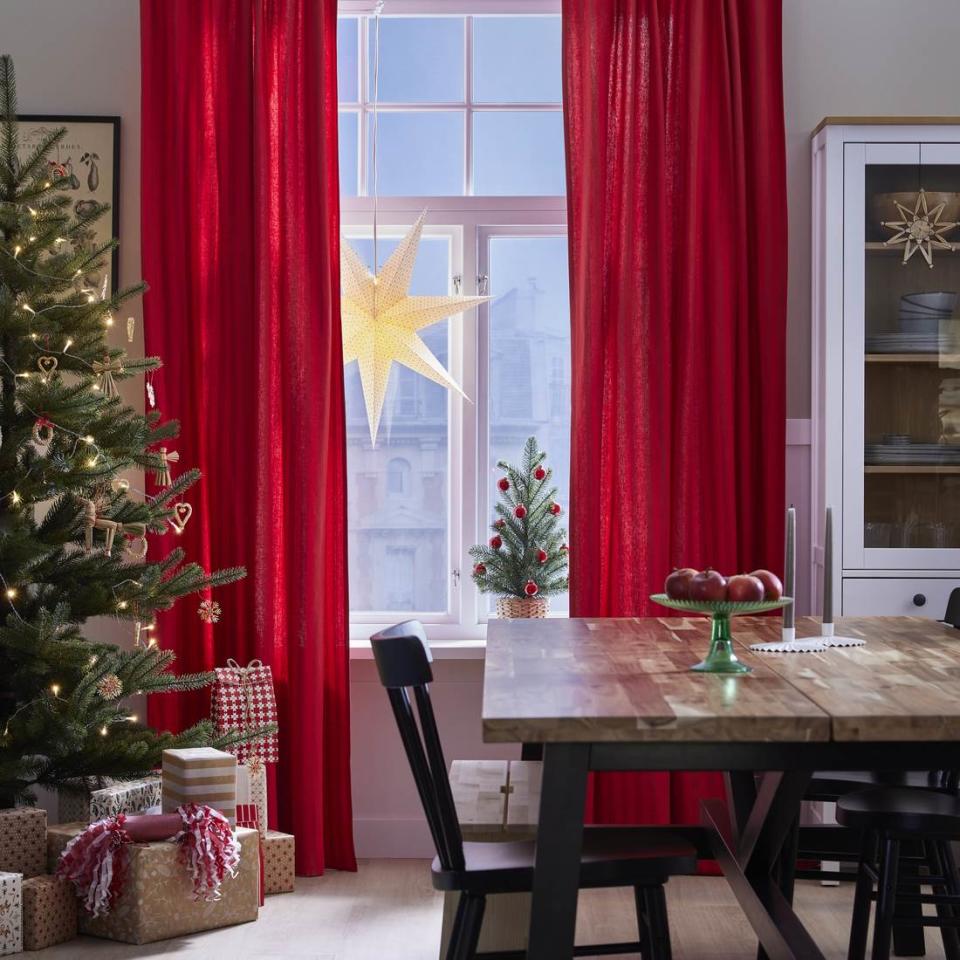 IKEA全新「VINTERFINT 2023聖誕系列」和「STRÅLA燈具」。圖片來源：IKEA