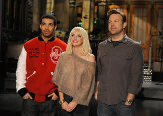 Anna Faris hosted, but Drake made this "SNL" one to remember (Dana Edelson/NBC)