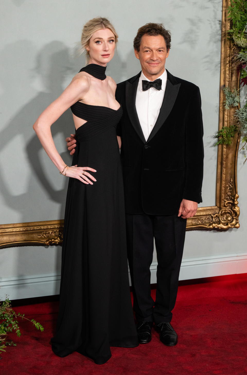 Elizabeth Debicki and Dominic West attend 