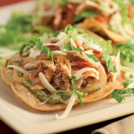 Crispy Turkey Tostadas.