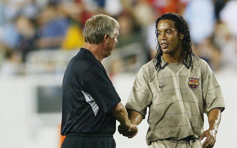 Ronaldinho came close to signing for Manchester United  - Getty Images 