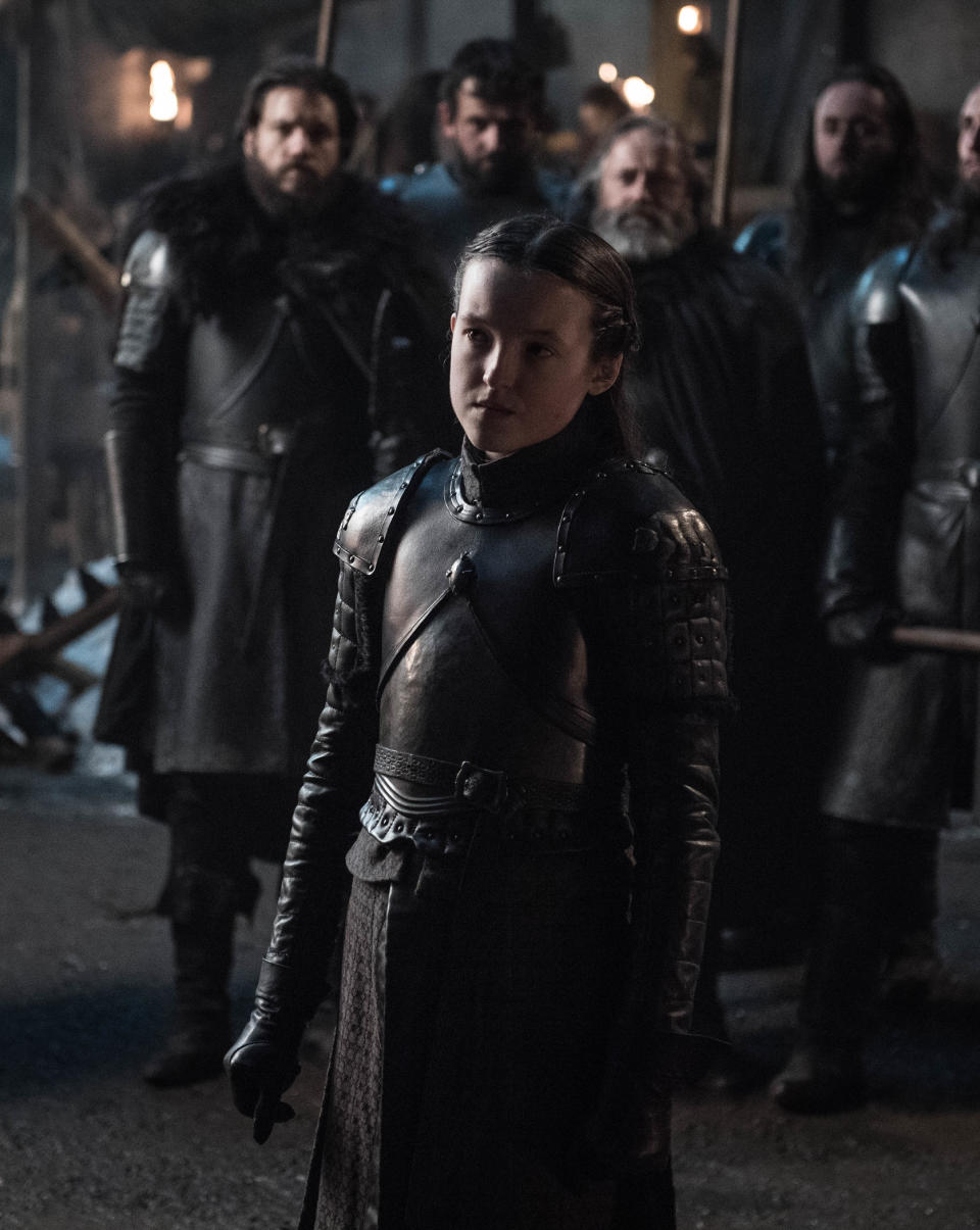 Bella Ramsey as Lyanna Mormont. | Helen Sloan/HBO