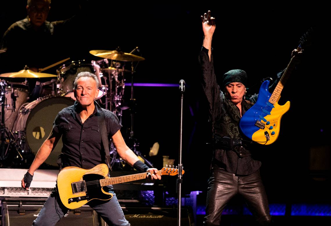 Bruce Springsteen and the E Street Band brought their tour to the Greensboro Coliseum Saturday night, March 25, 2023.