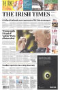 <p>“The Irish Times,” published in Dublin, Ireland. (Newseum) </p>