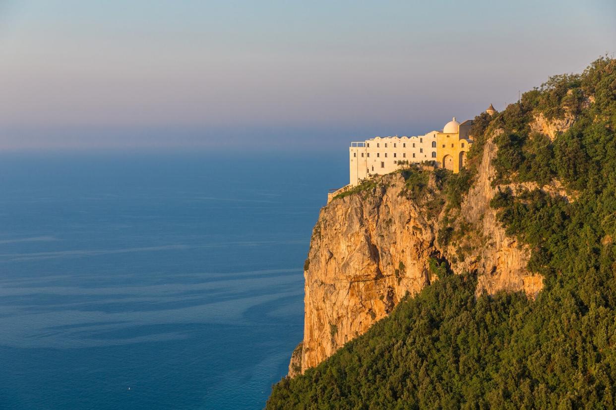 The exterior of Monastero Santa Rosa