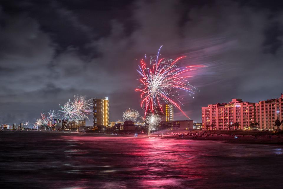 PCB Fire Department Lt. Paramedic Trent Poe said the department encourages individuals and families to visit public displays this Fourth of July instead of using personal fireworks. In 2021, Panama City Beach celebrated the Fourth of July with two major fireworks shows at the city and county piers.